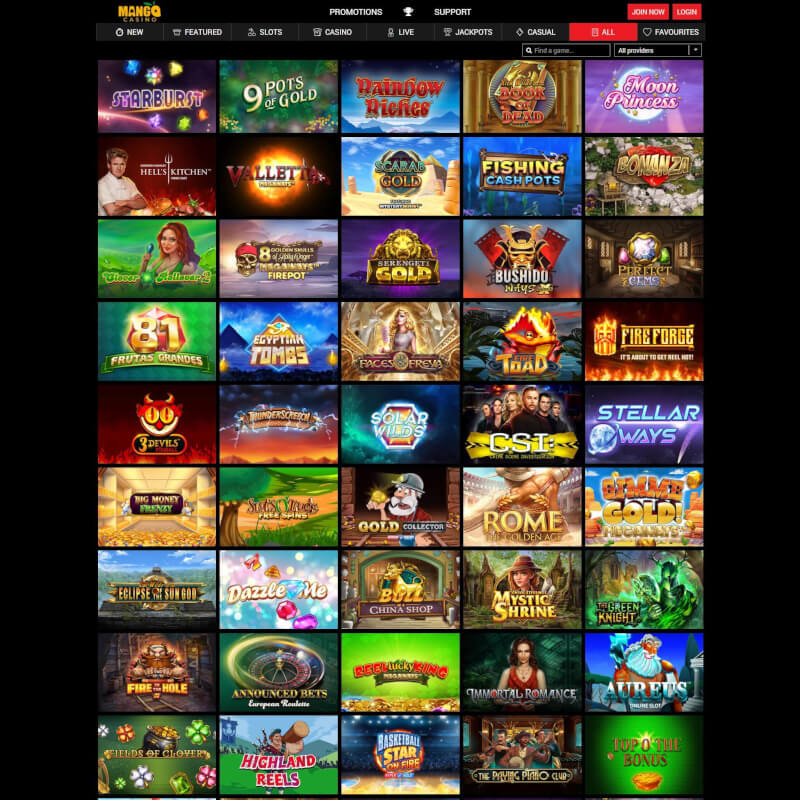 Mango Casino screenshot 2