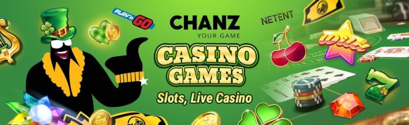chanz gambling games and slots, play online slot machines and real time casino games-logo