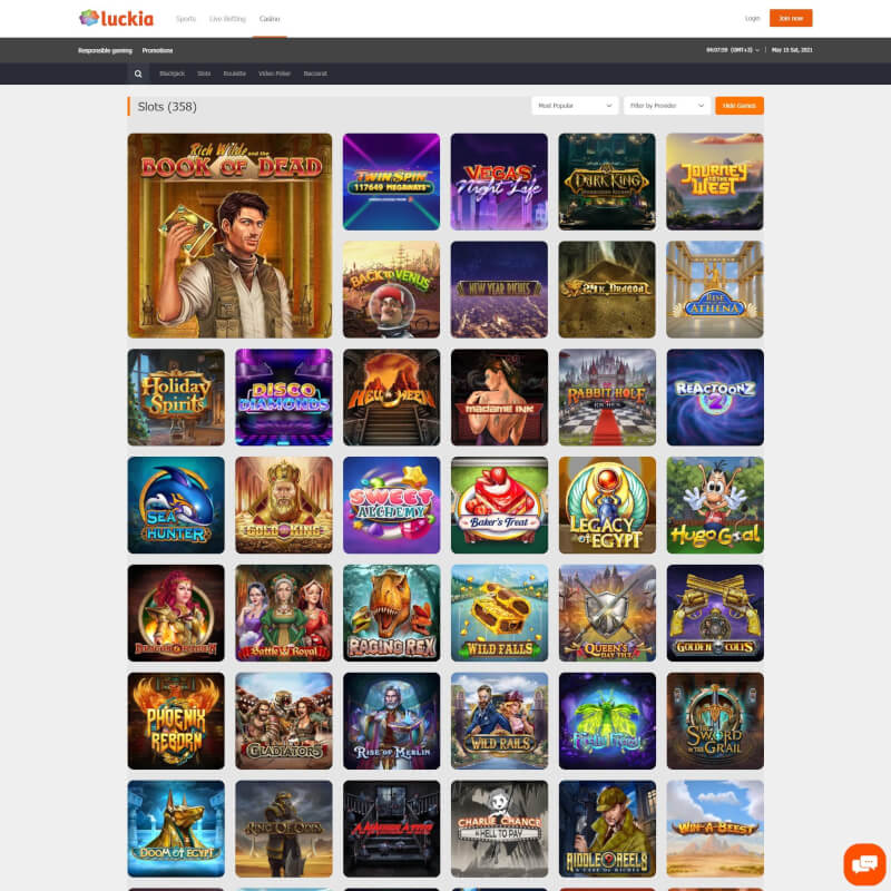Luckia Casino screenshot 2