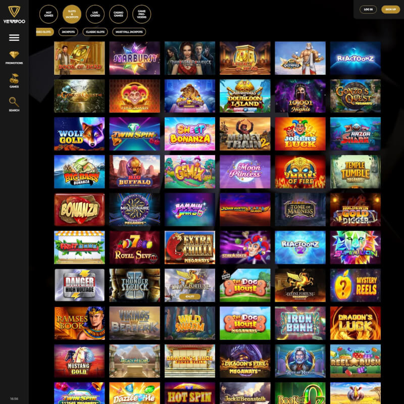 Vegasoo Casino screenshot 2