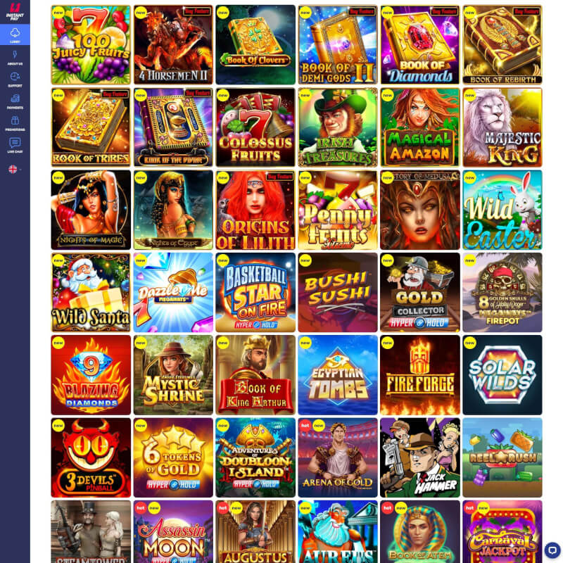InstantPay Casino screenshot 2