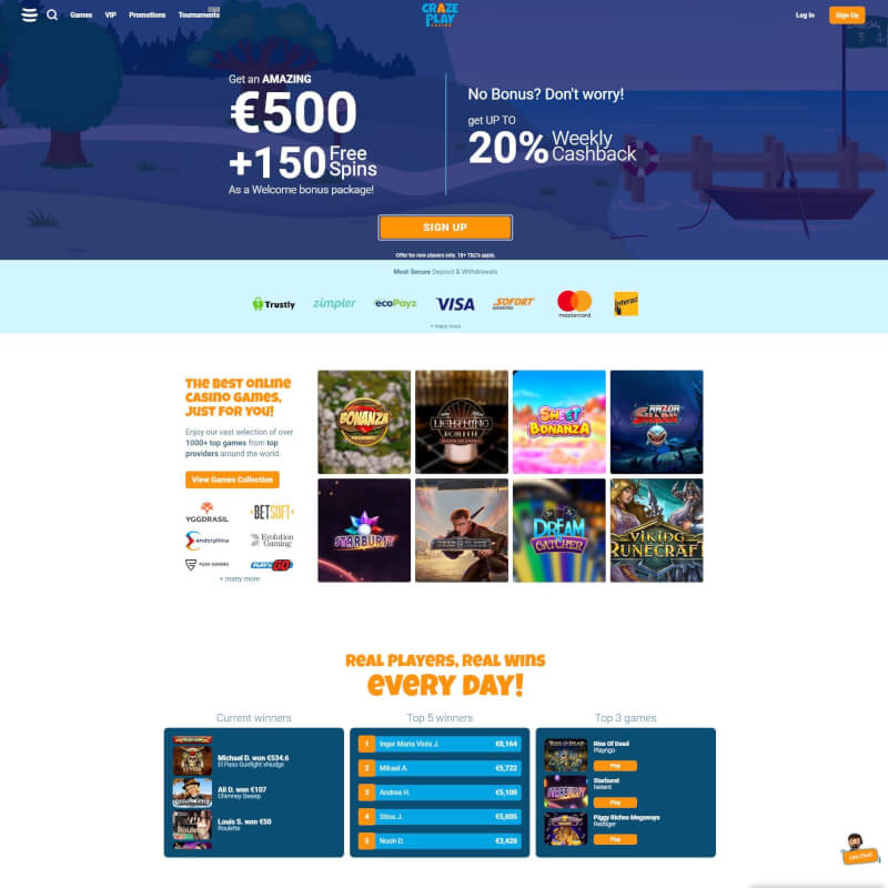 CrazePlay screenshot 1